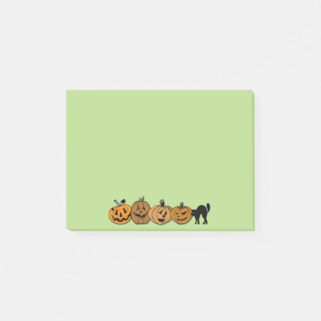 Jack-'o'-lanterns Post-it Notes (Front)