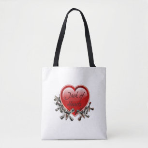Jack of Hearts Tote Bag