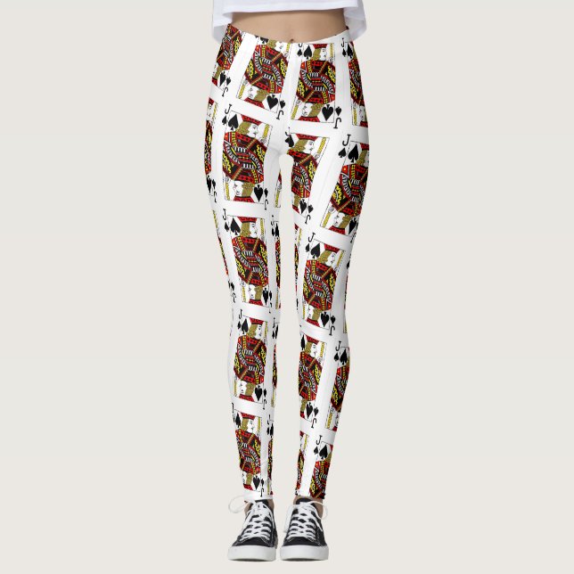 JACK OF SPADES LEGGINGS (Front)