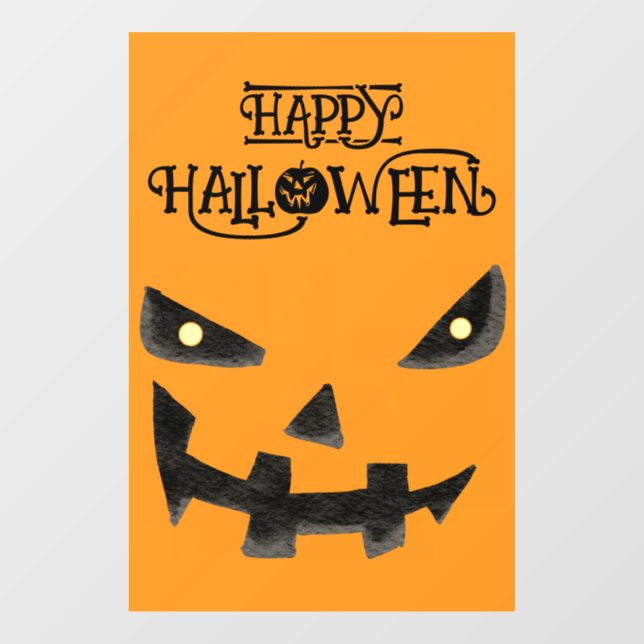 Jack O'Lantern Face Halloween (Sheet)