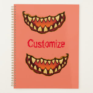Jack o'lantern Grimace Gap Tooth Thunder_Cove Planner