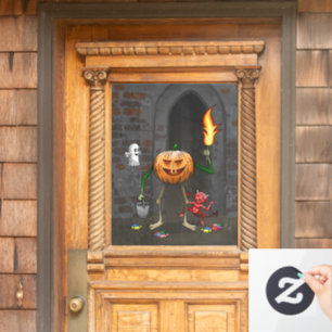 Jack O'lantern is trick or treating