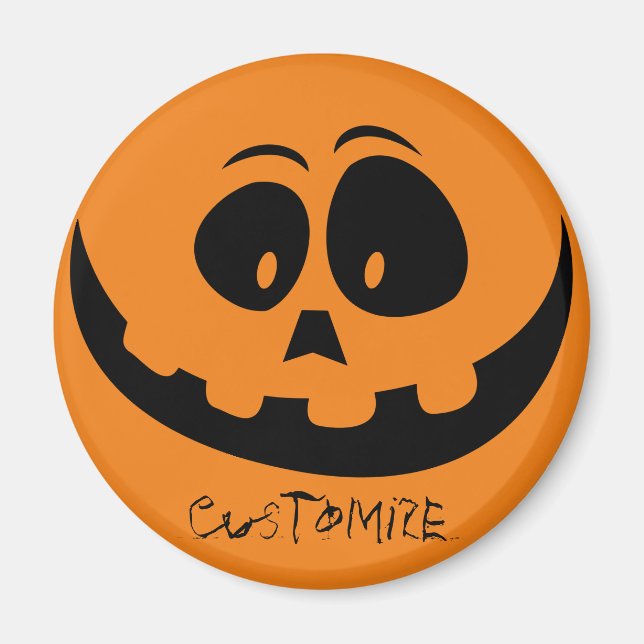 Jack O'lantern Smile Thunder_Cove Magnet (Front)