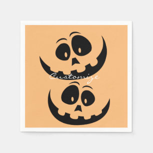 Jack O'lantern Smile Thunder_Cove Napkin
