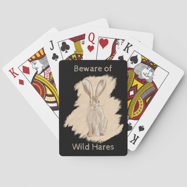 Jack Rabbit and Friends Playing Cards (Back)