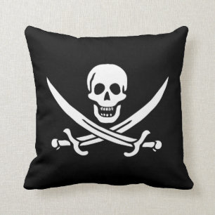 Jack Rackham Calico Jack Cushion