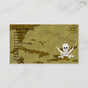 Jack Rackham Map #12 Business Card