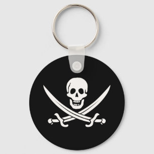 Jack Rackham Pirate Key Ring