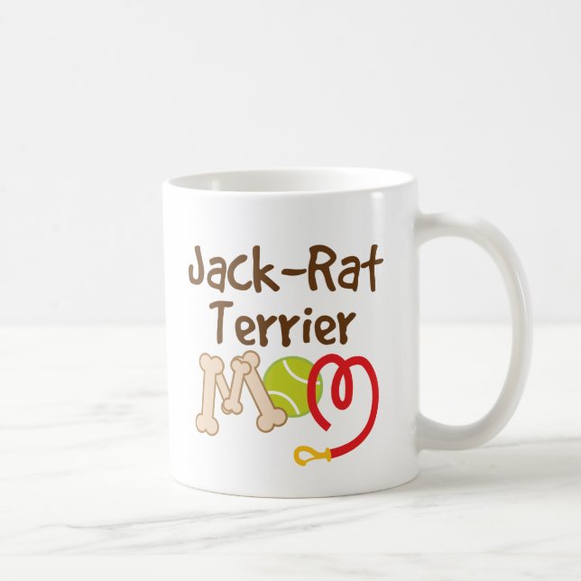 Jack Rat Terrier Dog Breed Mum Gift Coffee Mug (Right)