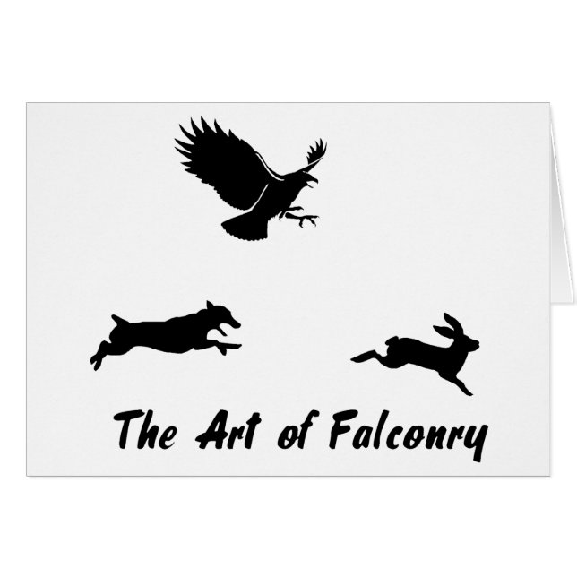Jack Russel and Falconry (Front Horizontal)