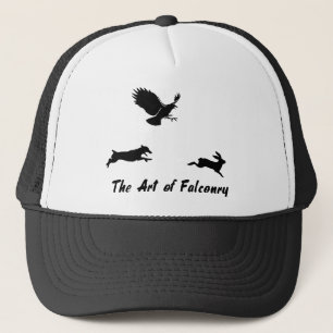 Jack Russel and Falconry Trucker Hat