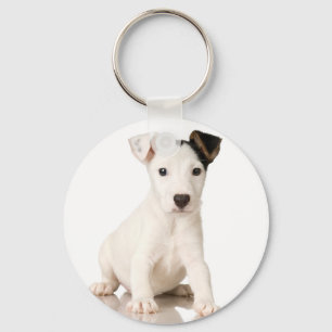 Jack Russel terrier Key Ring