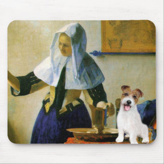 Jack Russell 11 - Woman with Pitcher Mouse Pad