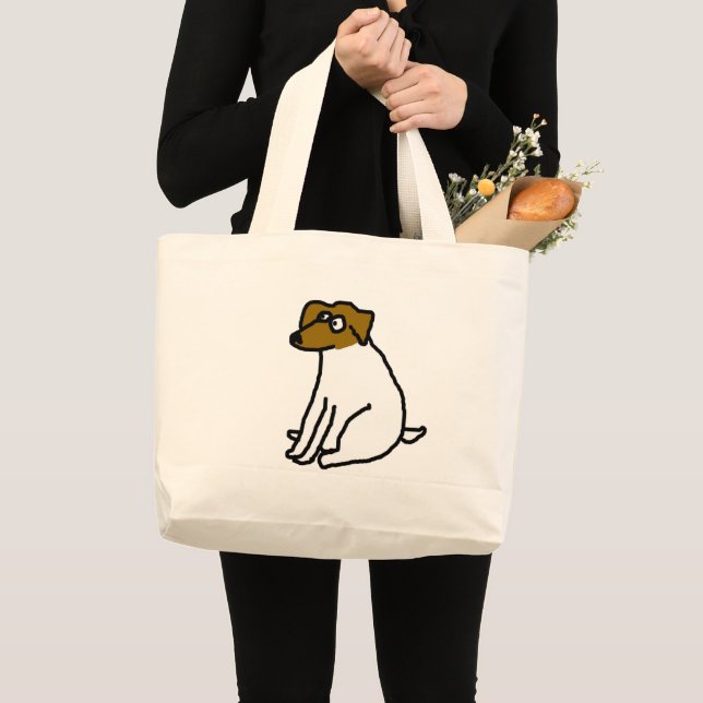 Jack Russell Cartoon Bag (Front (Product))