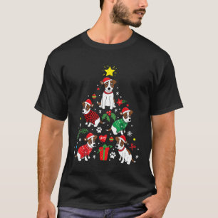 Jack Russell Christmas Ornament Tree Decor Funny D T-Shirt