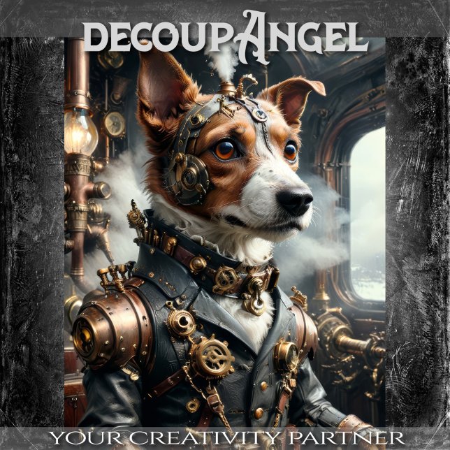 Jack Russell - Decoupage -  Tissue Paper (Creator Uploaded)