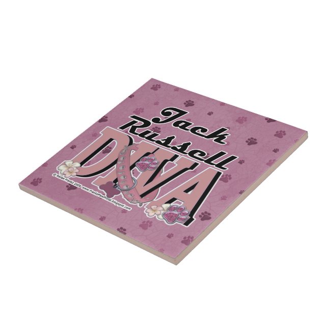 Jack Russell DIVA Tile (Side)