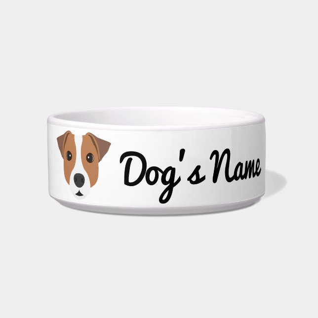 Jack Russell Dog Bowl (Front)