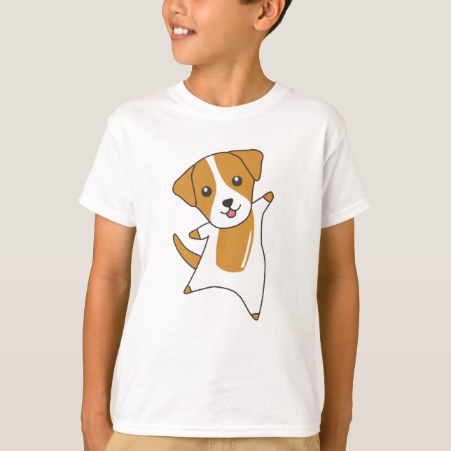 Jack Russell Dog Puppy Frends Dogs T-Shirt (Front)