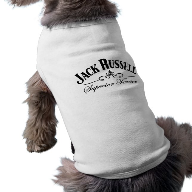 Jack Russell dog vest Shirt (Back)