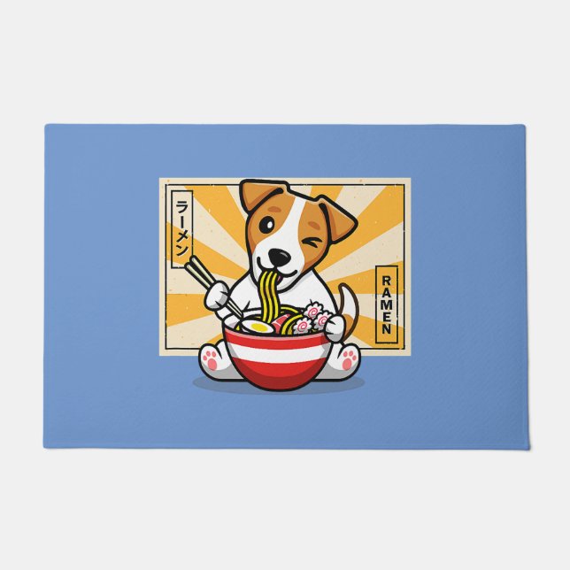 jack russell  doormat (Front)