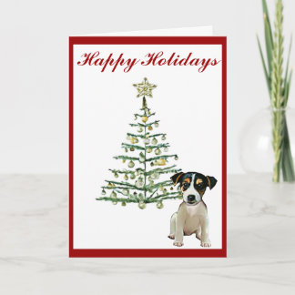 Jack Russell Holiday Card