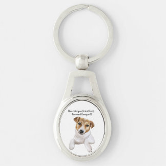 Jack Russell, I love you,   Key Ring
