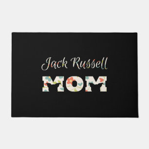 jack russell mum long sleeve women doormat