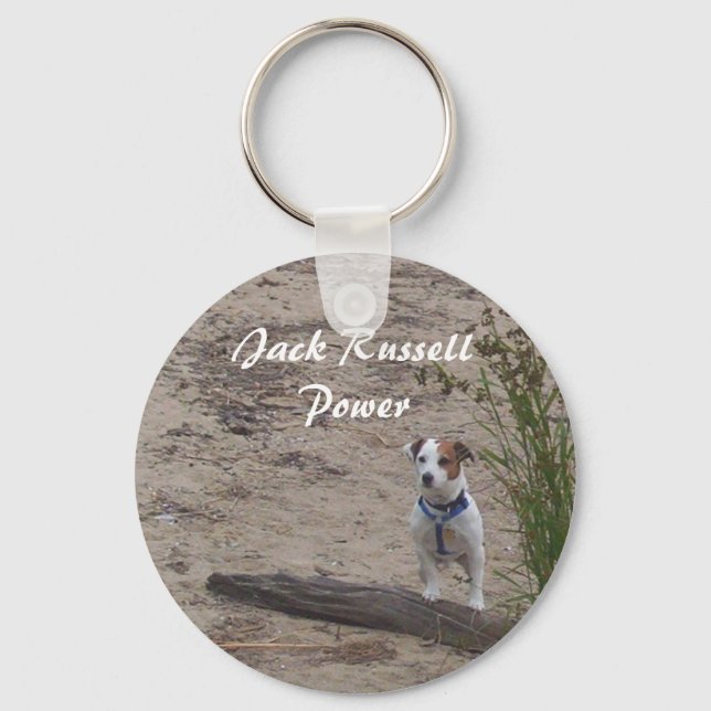Jack Russell Power Key Ring (Front)
