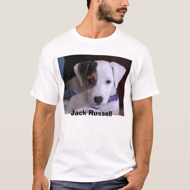 Jack Russell Puppy T-Shirt (Front)