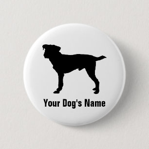 Jack Russell Terrier ジャック・ラッセル・テリア 6 Cm Round Badge