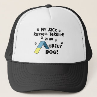 Jack Russell Terrier Agility Dog Trucker Hat