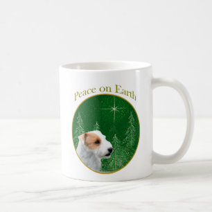 Jack Russell Terrier (broken) Peace Coffee Mug