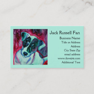 Jack Russell Terrier Business Card - "Julep"