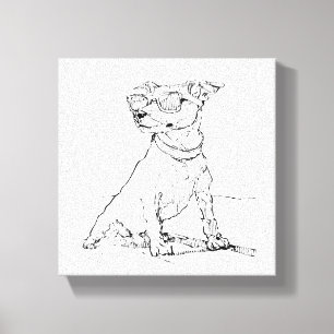 Jack Russell Terrier Canvas Print