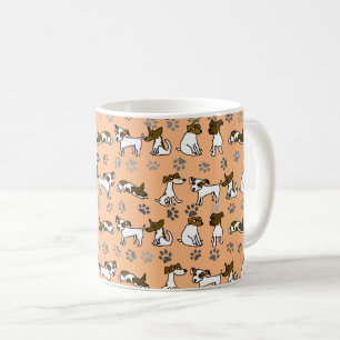 Jack Russell Terrier Cartoon Mug
