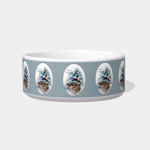 Jack Russell Terrier Christmas Bowl