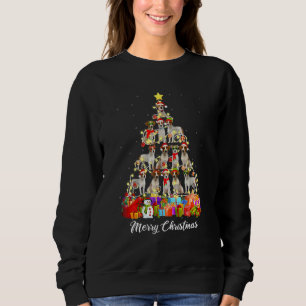 Jack Russell Terrier Christmas Tree Pet Dog Sweatshirt