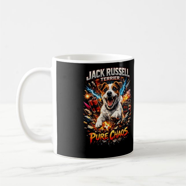 Jack Russell Terrier Coffee Mug (Left)