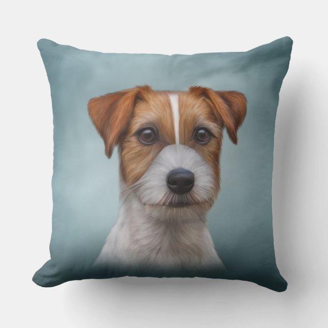 Jack Russell Terrier Cushion (Front)