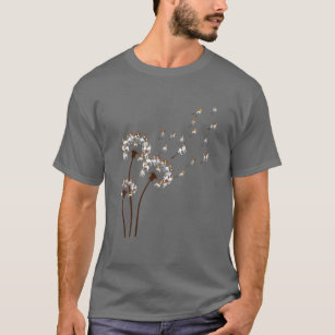 Jack Russell Terrier Dandelion Dog Lovers T-Shirt