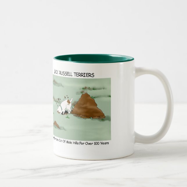 Jack Russell Terrier Digging Mug (Right)