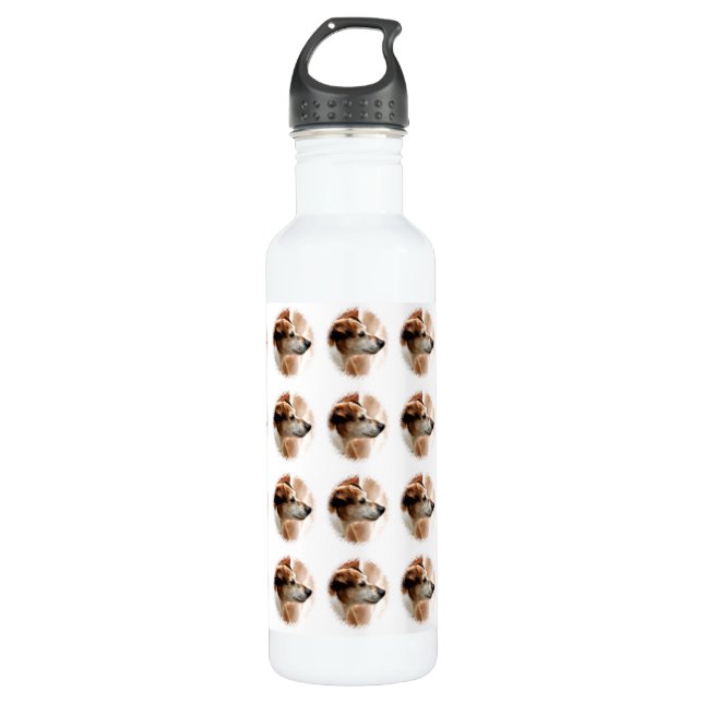 JACK RUSSELL TERRIER DOG 710 ML WATER BOTTLE (Front)