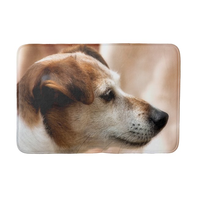 JACK RUSSELL TERRIER DOG BATH MAT (Front)