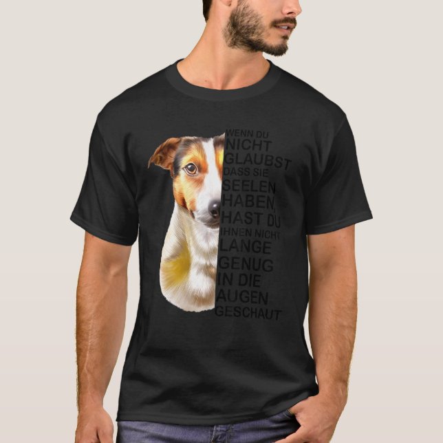Jack Russell Terrier Dog Breed Soul Saying T-Shirt (Front)