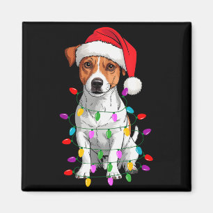 Jack Russell Terrier Dog Christmas Sweater Xmas Pe Magnet