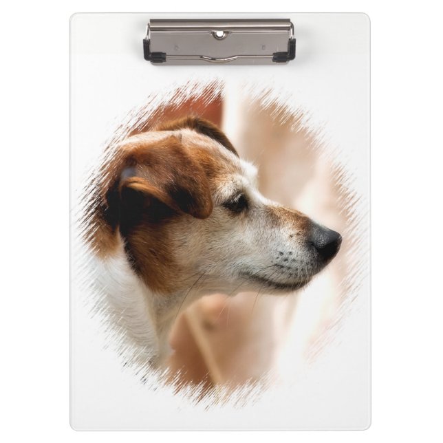 JACK RUSSELL TERRIER DOG CLIPBOARD (Front)