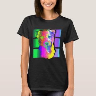 Jack Russell Terrier Dog Colourful Art Animal T-Shirt