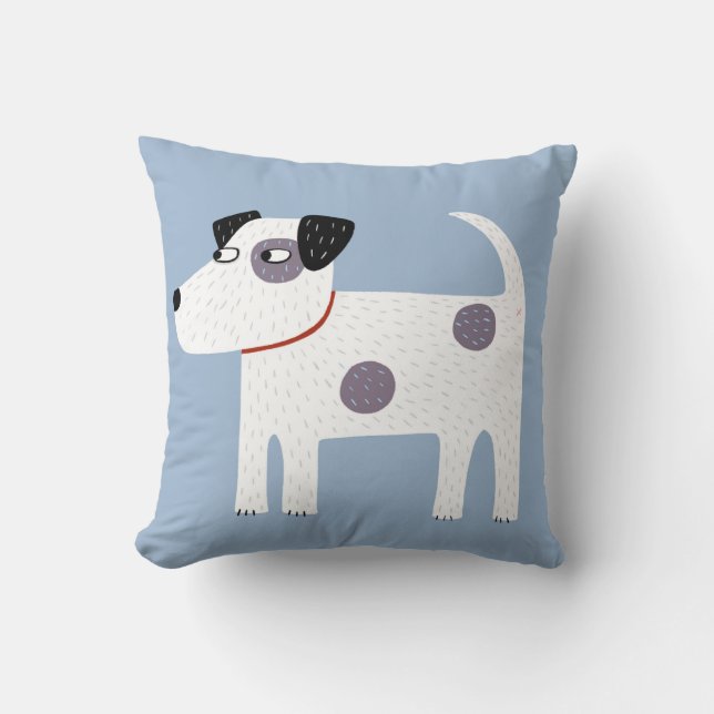 Jack Russell Terrier Dog Cushion (Front)