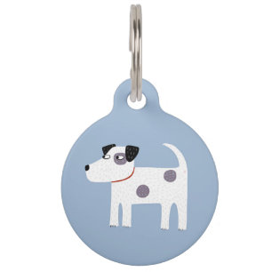 Jack Russell Terrier Dog Personalized Pet Tag